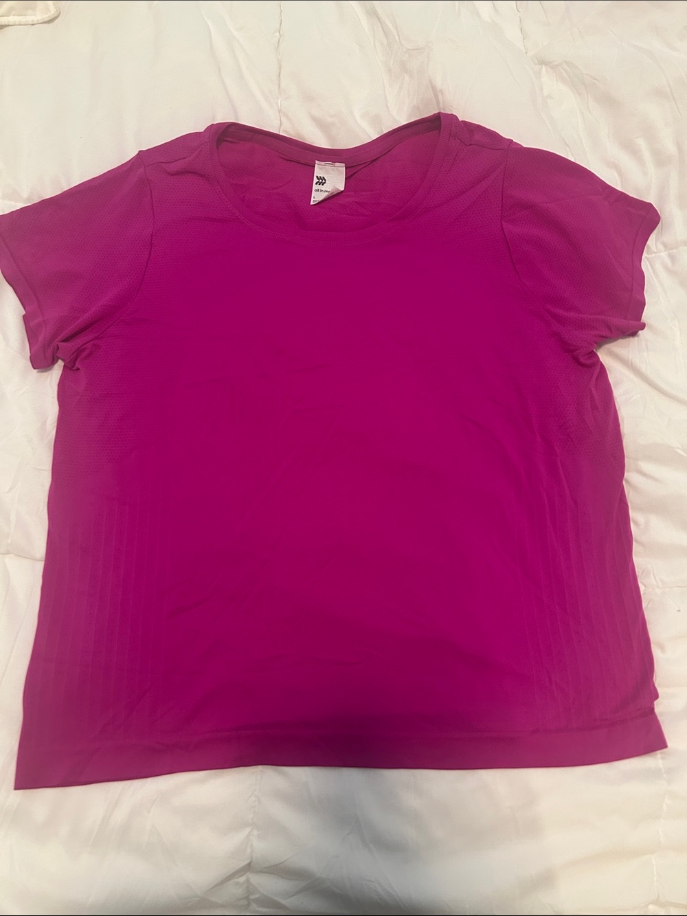 Women's All In Motion Short Sleeve Top - Magenta